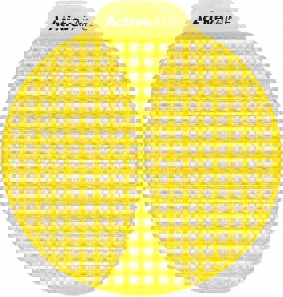 Activeaire Deodorizer Urinal Screen With Side Tab, Sunscape Mango Scent, Orange, 12/carton